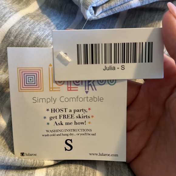 Maxi Dress. Striped - Picture 2 of 2